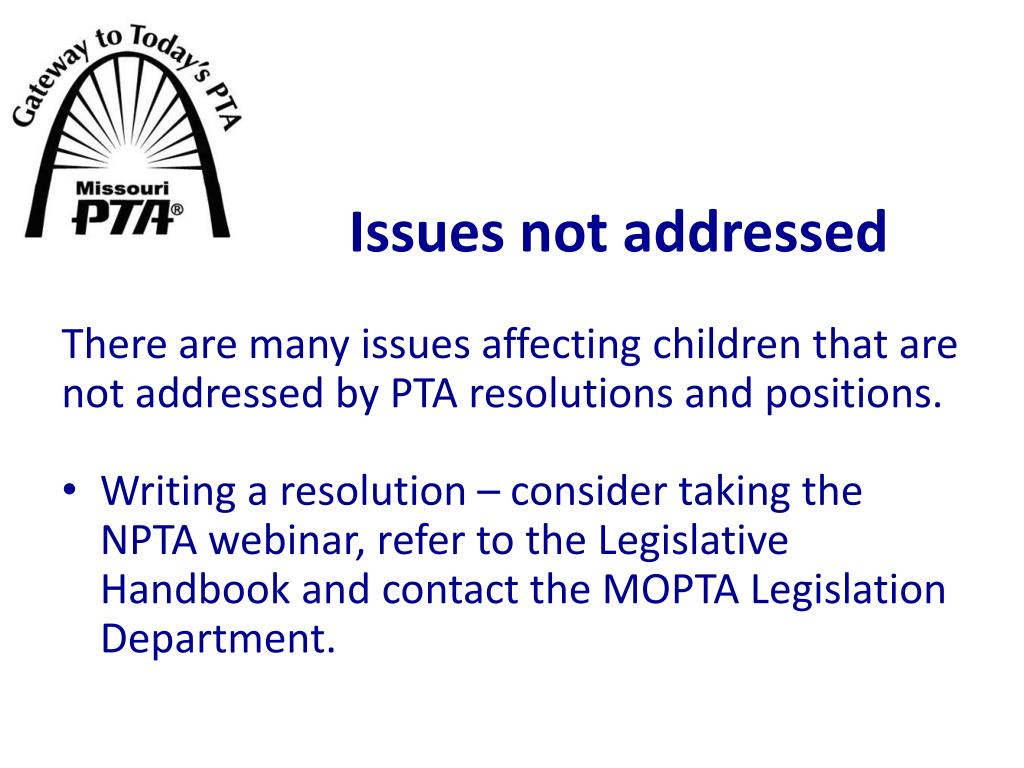 PPT - PTA Advocacy = Caring for Kids PowerPoint Presentation, free ...