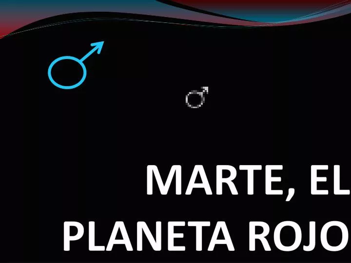 PPT - MARTE, EL PLANETA ROJO PowerPoint Presentation, free download -  ID:5924967