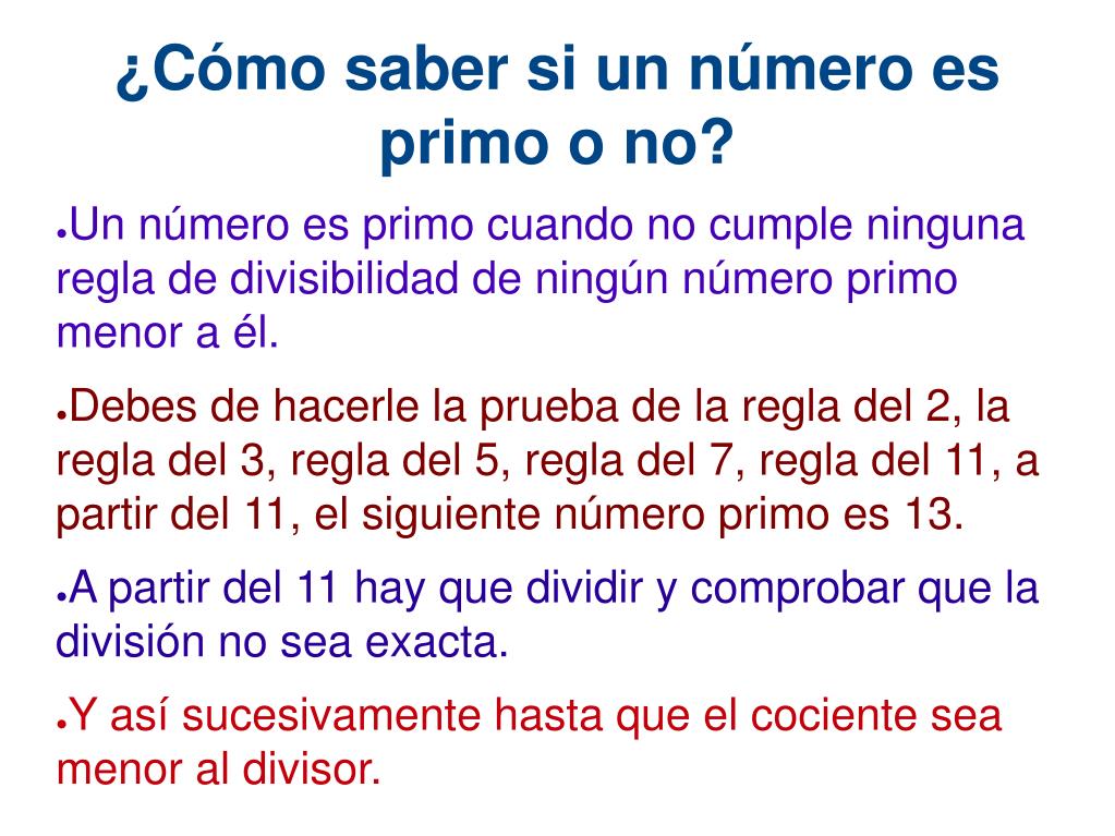 PPT - Números primos compuestos Presentation, free - ID:5925335