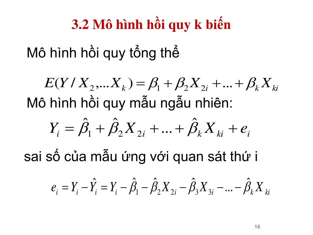 Chương 2 HỒI QUY 2 BIẾN  ppt κατέβασμα