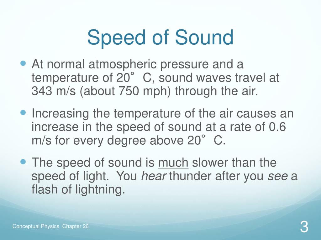 PPT - Speed of Sound PowerPoint Presentation, free download - ID:5926827