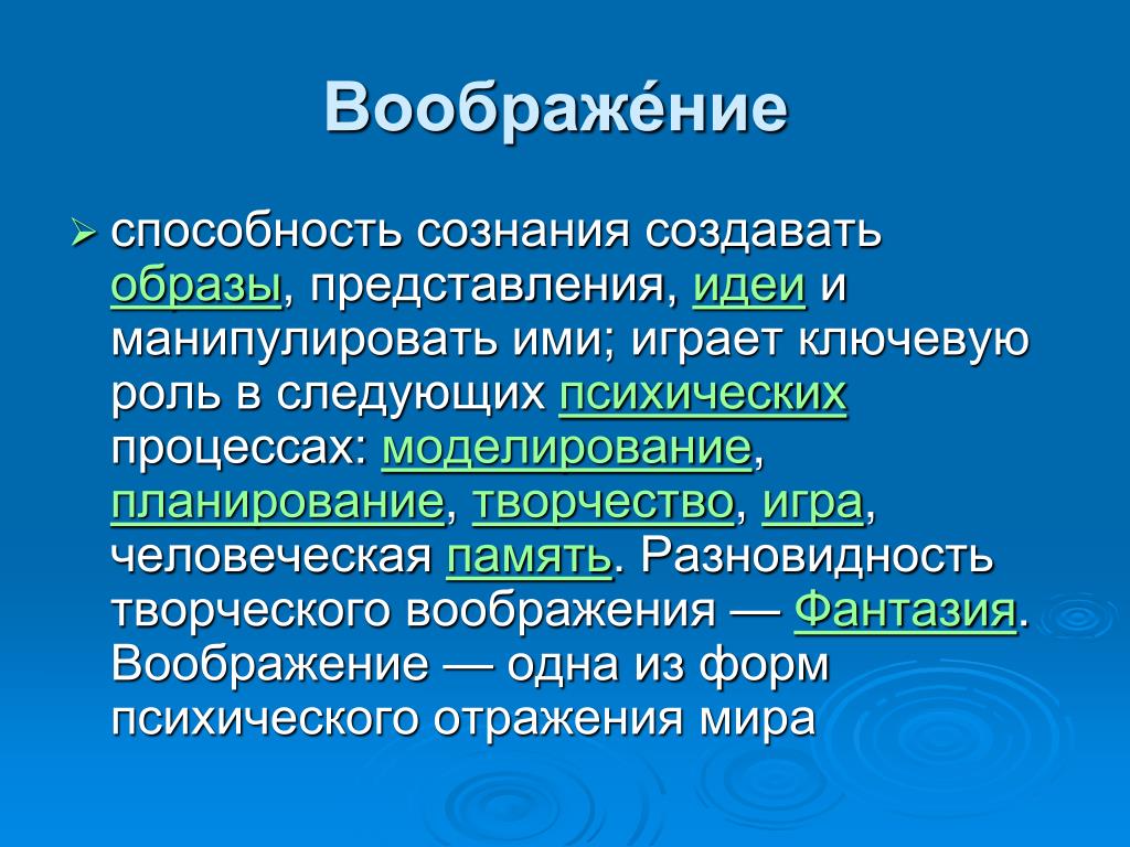 Представление идеи. Способности сознания. Способность воображать. Способность сознания создавать образы идеи и. Образы представления