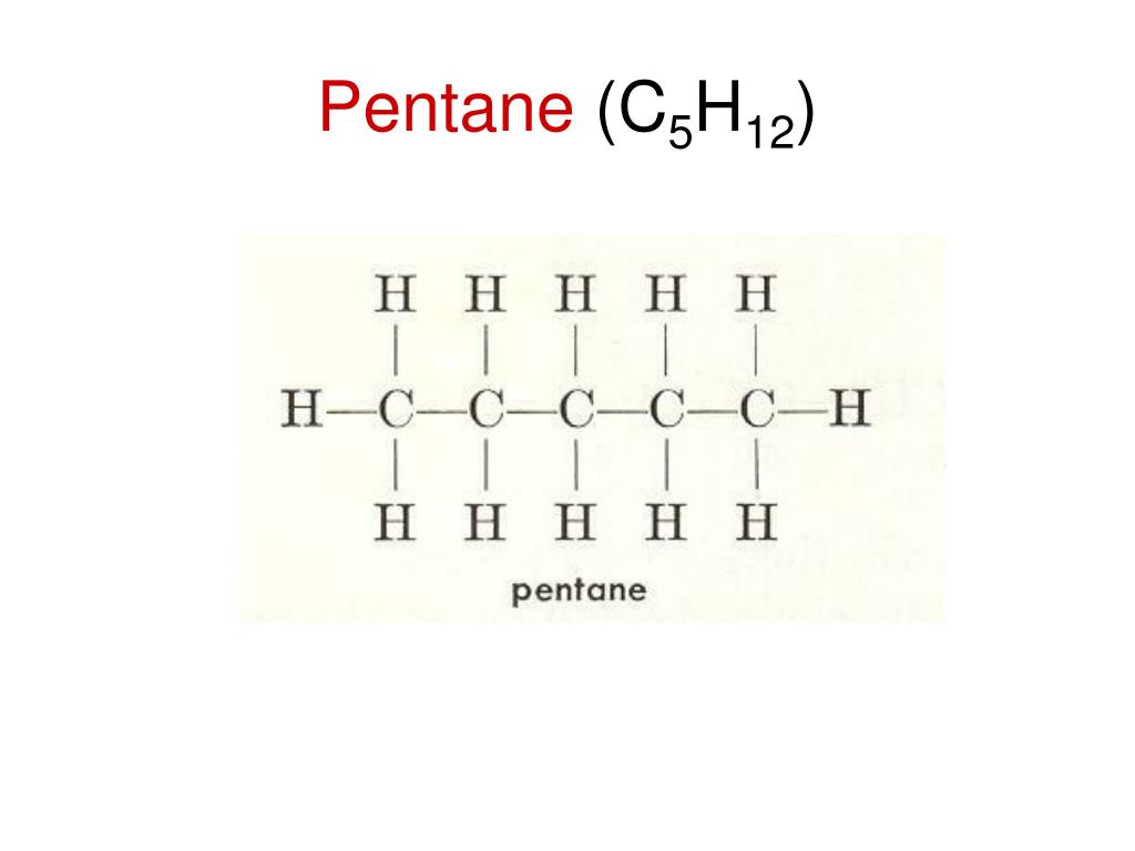 Пентан 4 реакции. Пентан. Структурная формула пентана.