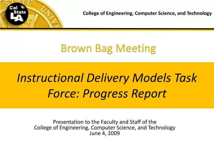 PPT Brown Bag Meeting PowerPoint Presentation, free download ID5929520
