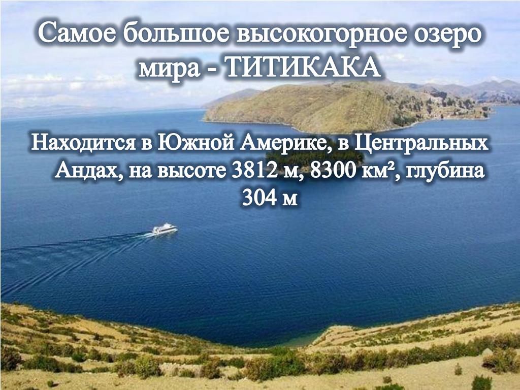 На каком материке расположено самое высокогорное озеро