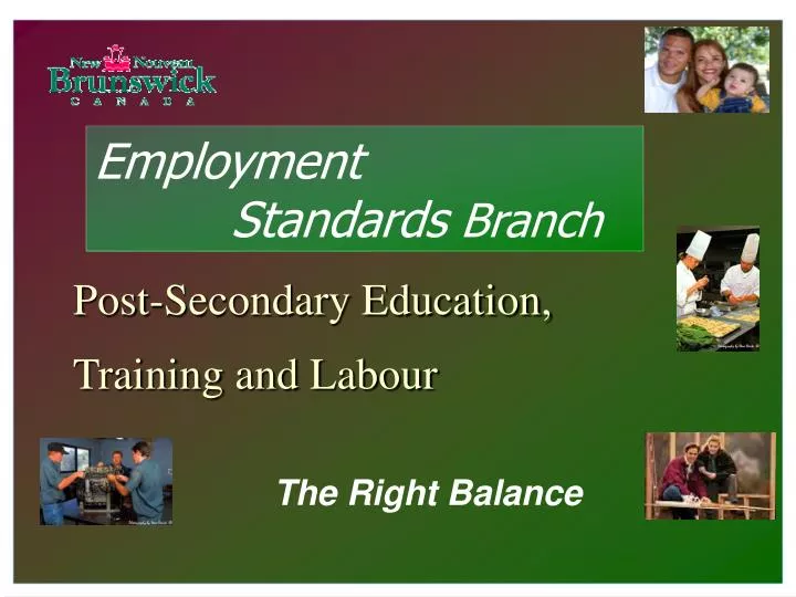 post secondary education training and labour