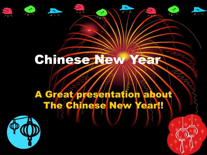 chinese new year presentation slides