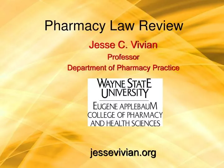 PPT Pharmacy Law Review PowerPoint Presentation, free download ID
