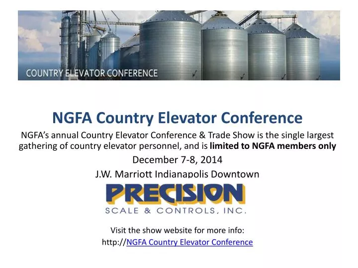 PPT NGFA Country Elevator Conference PowerPoint Presentation, free
