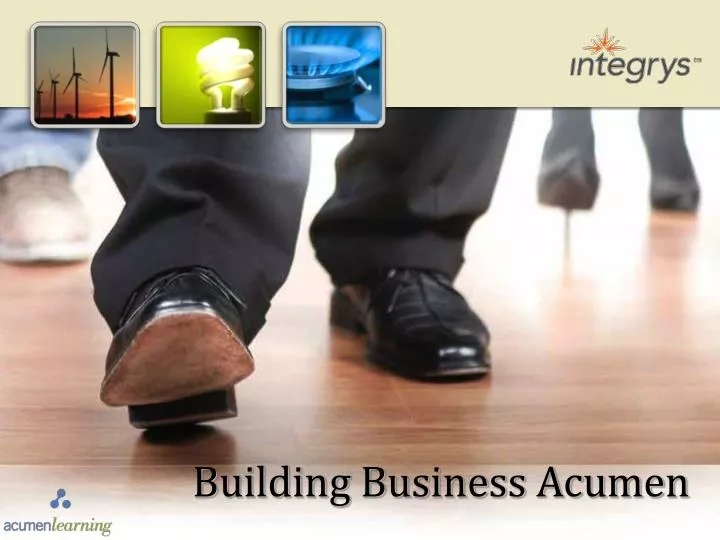 presentation on business acumen