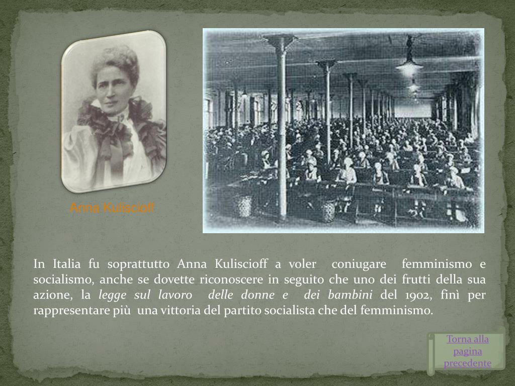 PPT - IL FEMMINISMO E IL DIRITTO DI VOTO ALLE DONNE PowerPoint ...