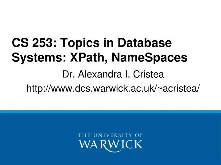 research topics in database systems