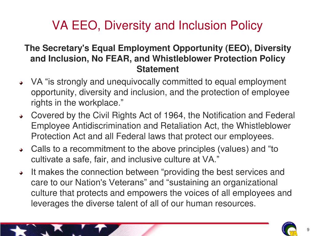 PPT Andy Gonzalez, EEO Specialist, Office of Diversity and Inclusion