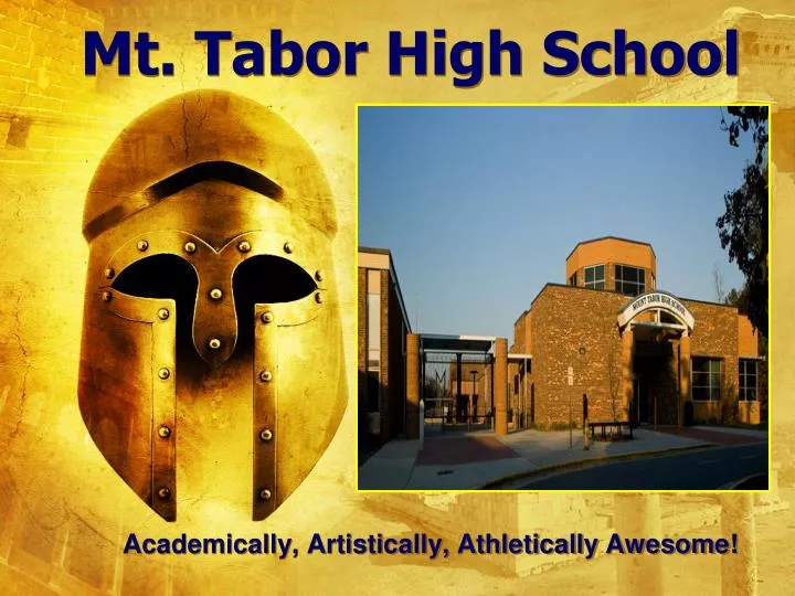 PPT Mt. Tabor High School PowerPoint Presentation, free download ID
