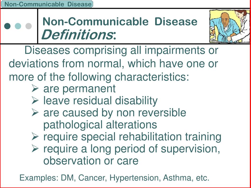 Ppt Non Communicable Disease Powerpoint Presentation Free Download
