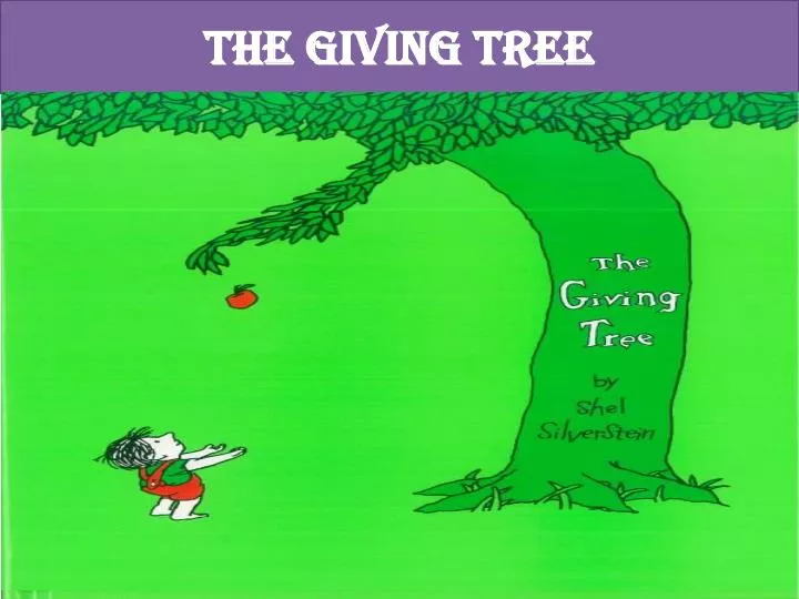 PPT  THE GIVING TREE PowerPoint Presentation, free download  ID5947193