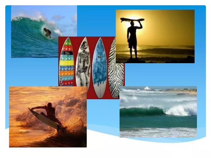 PPT Surfing The Ocean Blue PowerPoint Presentation Free Download 
