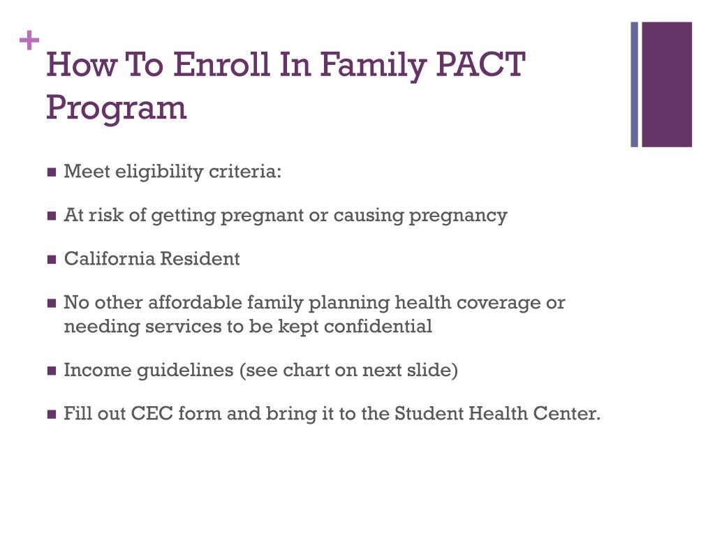 PPT Family Pact Program PowerPoint Presentation, free download ID
