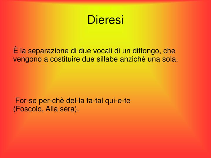 A Se Stesso Foscolo Figure Retoriche