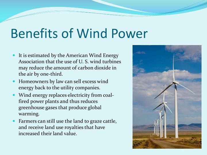 benefits of wind energy essay