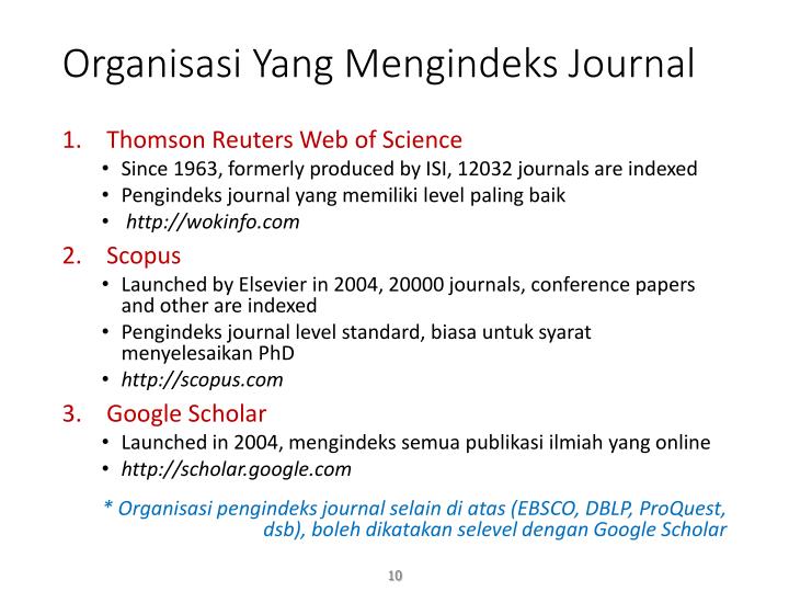 PPT - Telaah (paper) Jurnal dan Isu Terkini Literature 