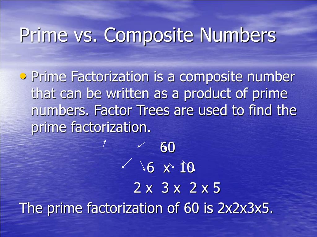 PPT - Prime vs. Composite Numbers PowerPoint Presentation, free ...
