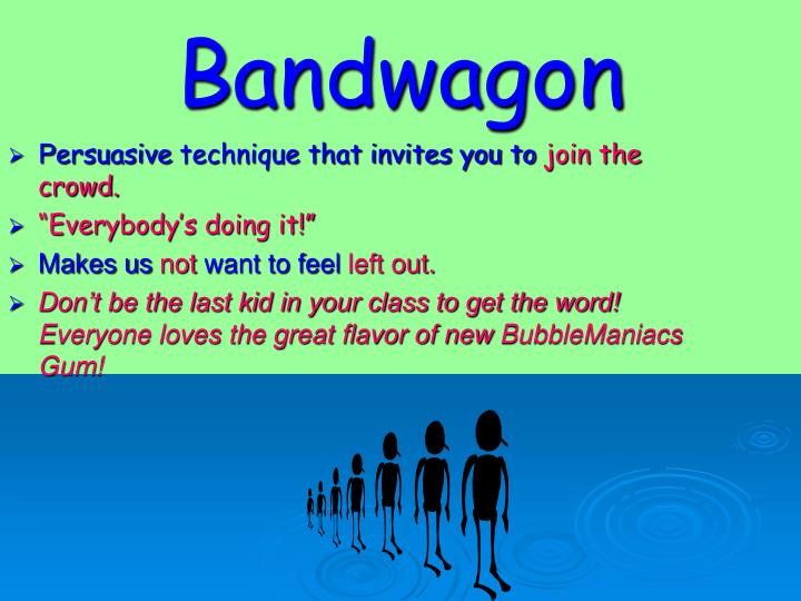 PPT PROPAGANDA/PERSUASIVE TECHNIQUES PowerPoint Presentation ID5966539