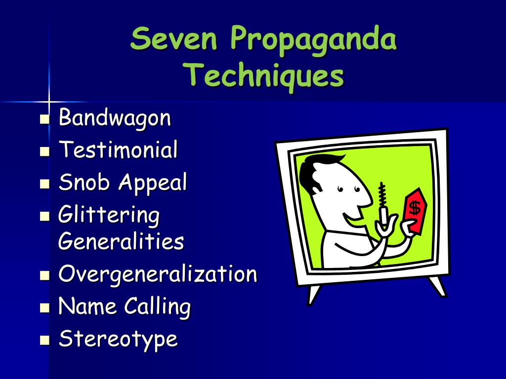 propaganda techniques powerpoint presentation