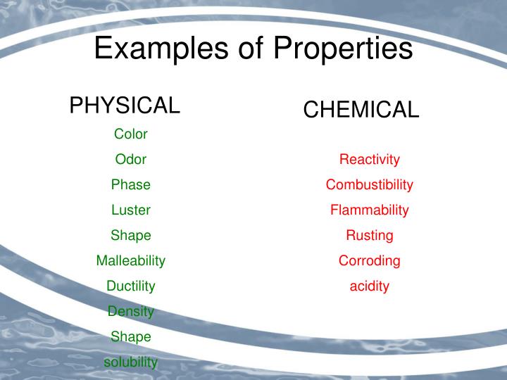 what is a property of matter