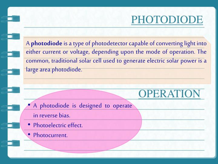 PPT - Photodiodes PowerPoint Presentation - ID:5969276
