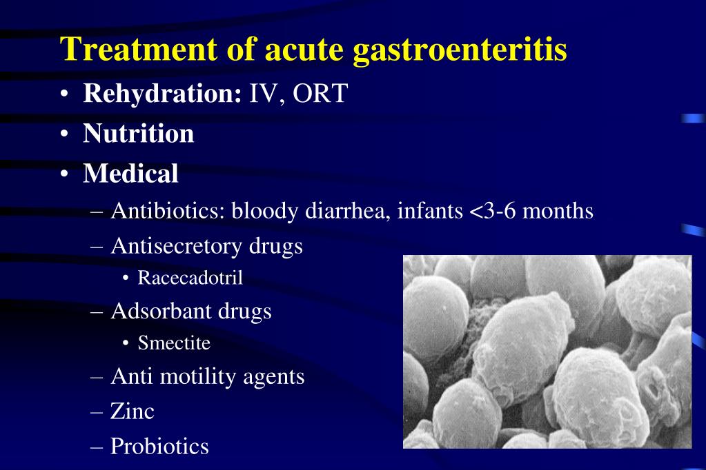 Alimentos prohibidos gastroenteritis