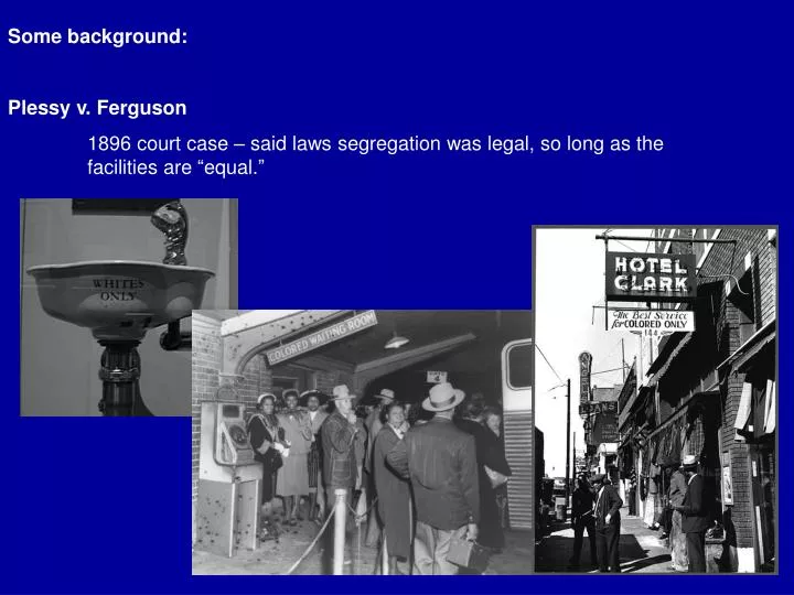PPT Some background Plessy v. Ferguson PowerPoint Presentation, free