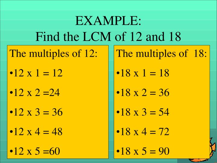 bettersalesweb26: Least Common Multiple Of 12 And 18
