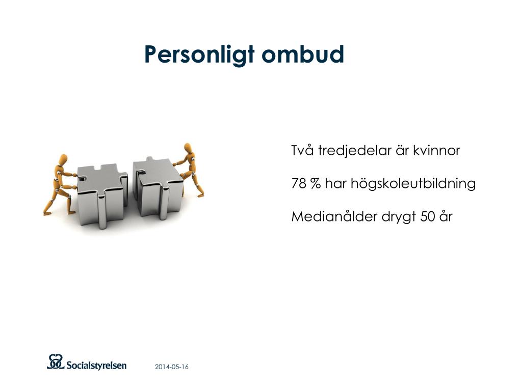 Ppt Uppfoljning Av Verksamheten Med Personligt Ombud Ypos