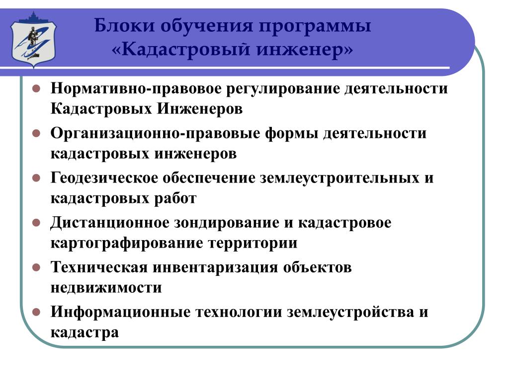 Формы организации своей кадастровой деятельности кадастрового инженера