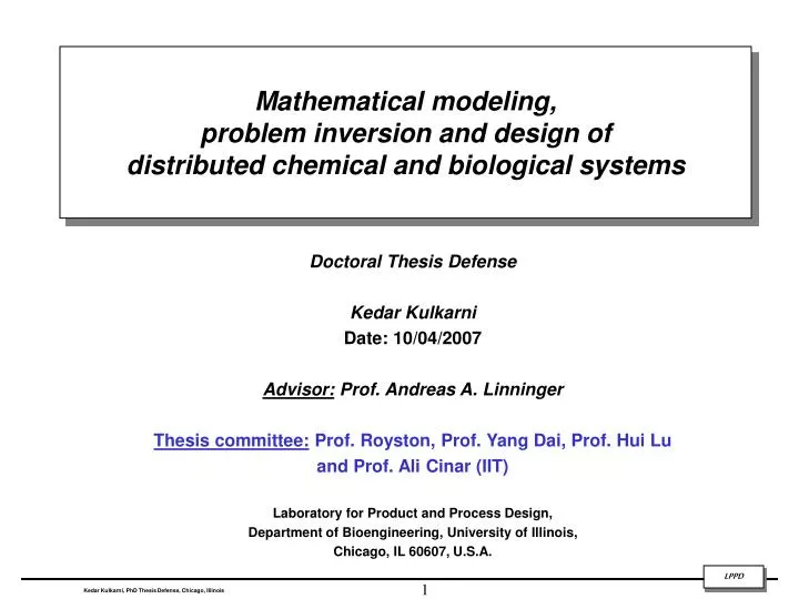 phd defense thesis