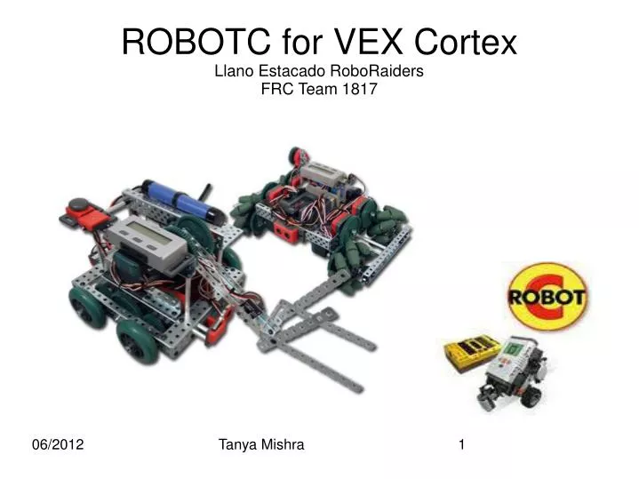 robotc for vex cortex llano estacado roboraiders frc team 1817 n.