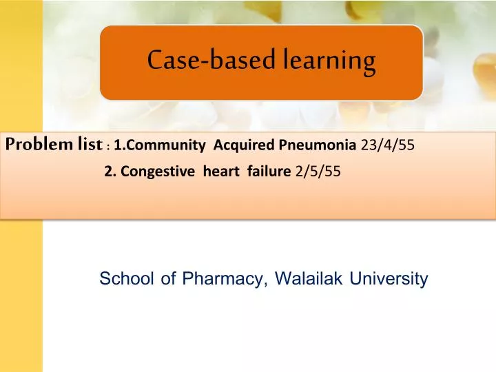 PPT - Case-based learning PowerPoint Presentation, free download - ID ...