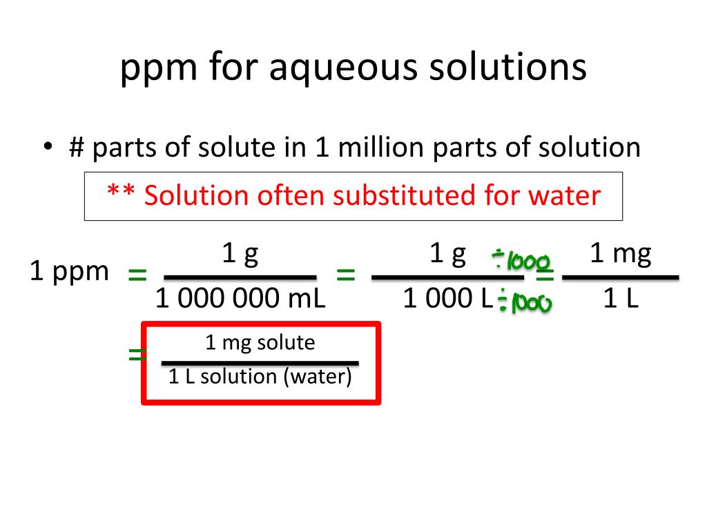 Mg концентрация. Ppm единица измерения перевести в мг/л. 1 MG/ L перевести ppm. Расчет РРМ формула. 1 Ppm в г/м3.