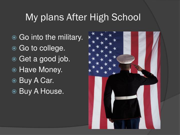 plans after high school