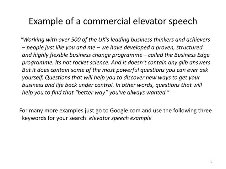 ppt training presentation preparing and delivering an elevator what is an elevator speech