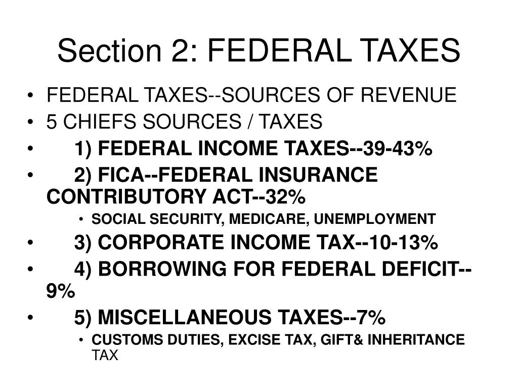 PPT CHAPTER 14TAXES AND GOVERNMENT SPENDING PowerPoint Presentation