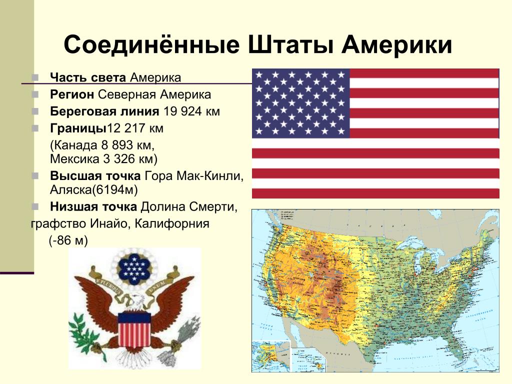 Объясните деление америки на англо америку