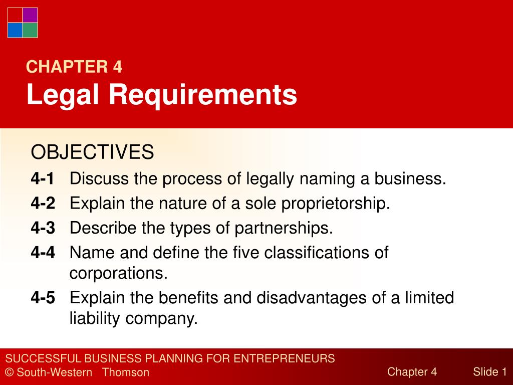 legal requirements of assignment