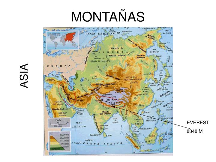 PPT - EL RELIEVE DE LOS CONTINENTES PowerPoint Presentation - ID:5989269