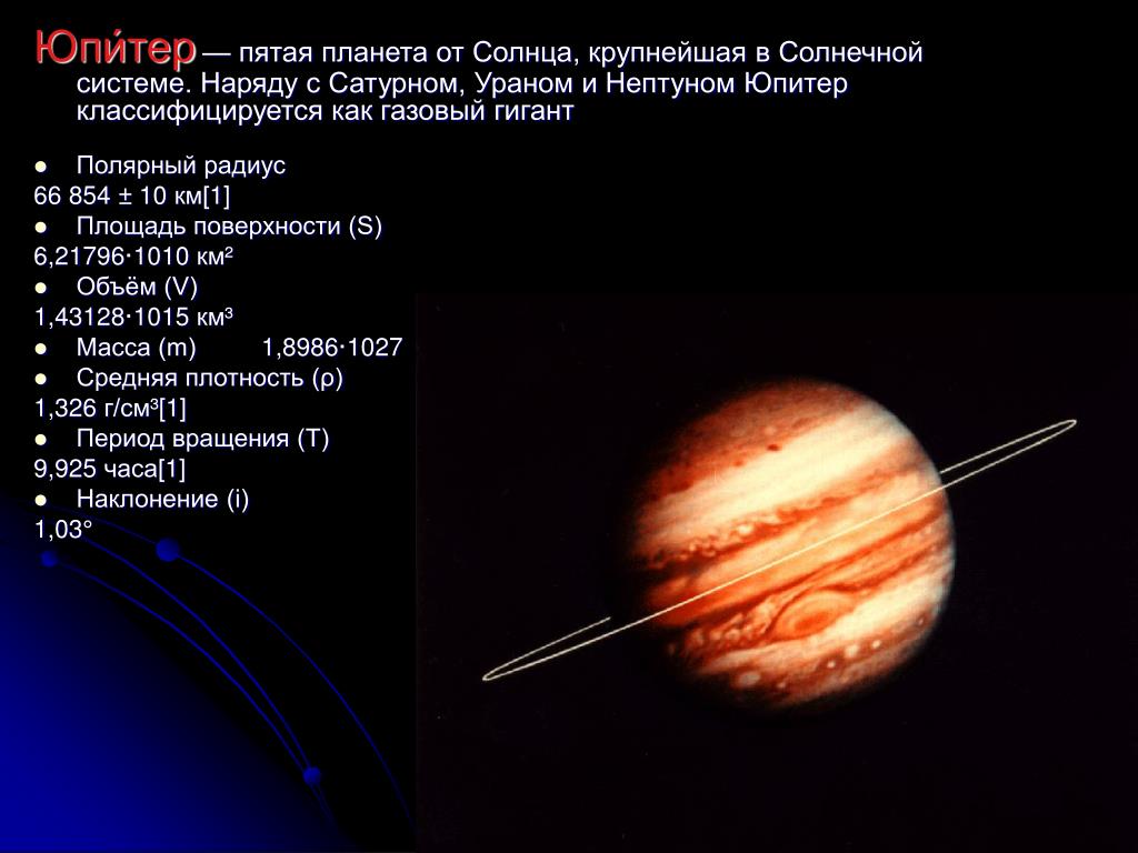 Тайна пятой планеты сколько всего. Юпитер пятая Планета от солнца. Юпитер 5 Планета от солнца. Пятая Планета от солнца, газовый гигант. Радиус планеты Юпитер.