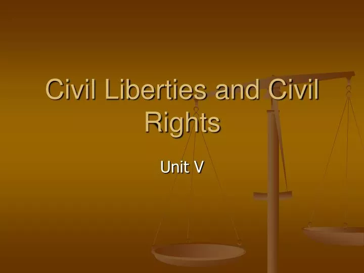 civil liberties and civil rights n.