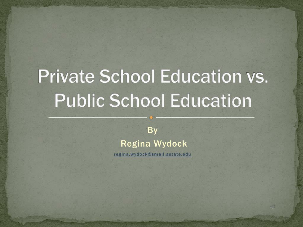 difference between private and public schools in the philippines