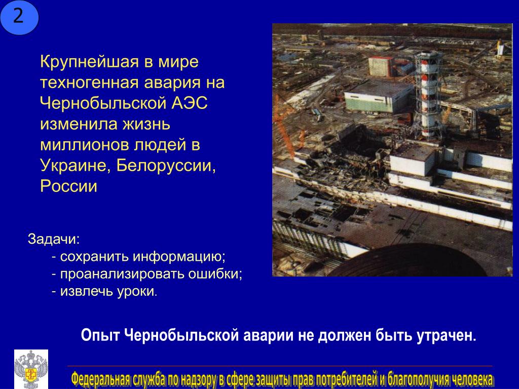 Проект про чернобыльскую катастрофу