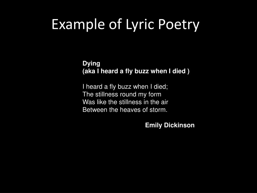 lyrical essay examples